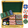 300 Chip NexGen� PRO Classic Style Poker Set - Wood Case